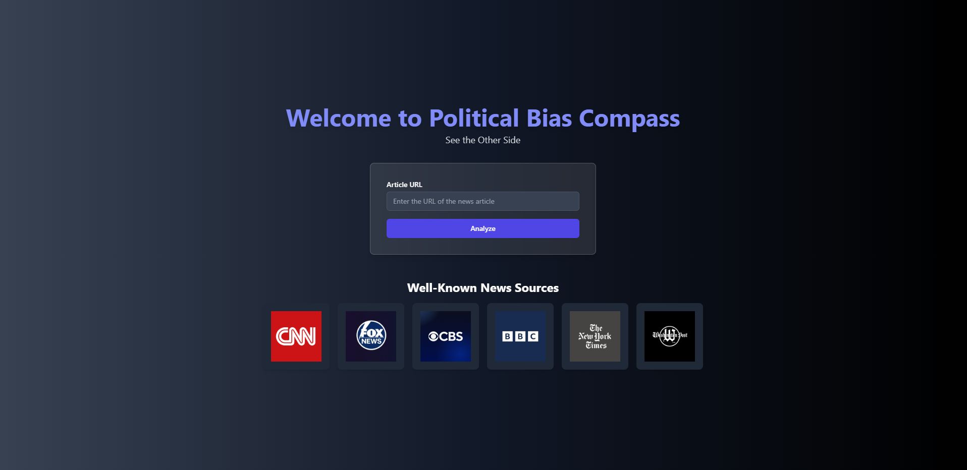 Political Bias Compass